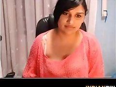 Fat Indian Shows Off Her Hairy Pussy
