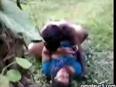 Thick Indian Fucked Hard In The Forest