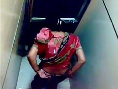 Indian spy pissing