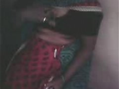 Indian Maid showing assets herself to cam