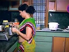 Indian Housewife Tempted Boy Neighbour uncle in Kitchen (Low)
